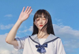 水手服小姐姐,青春时尚的甜美演绎”